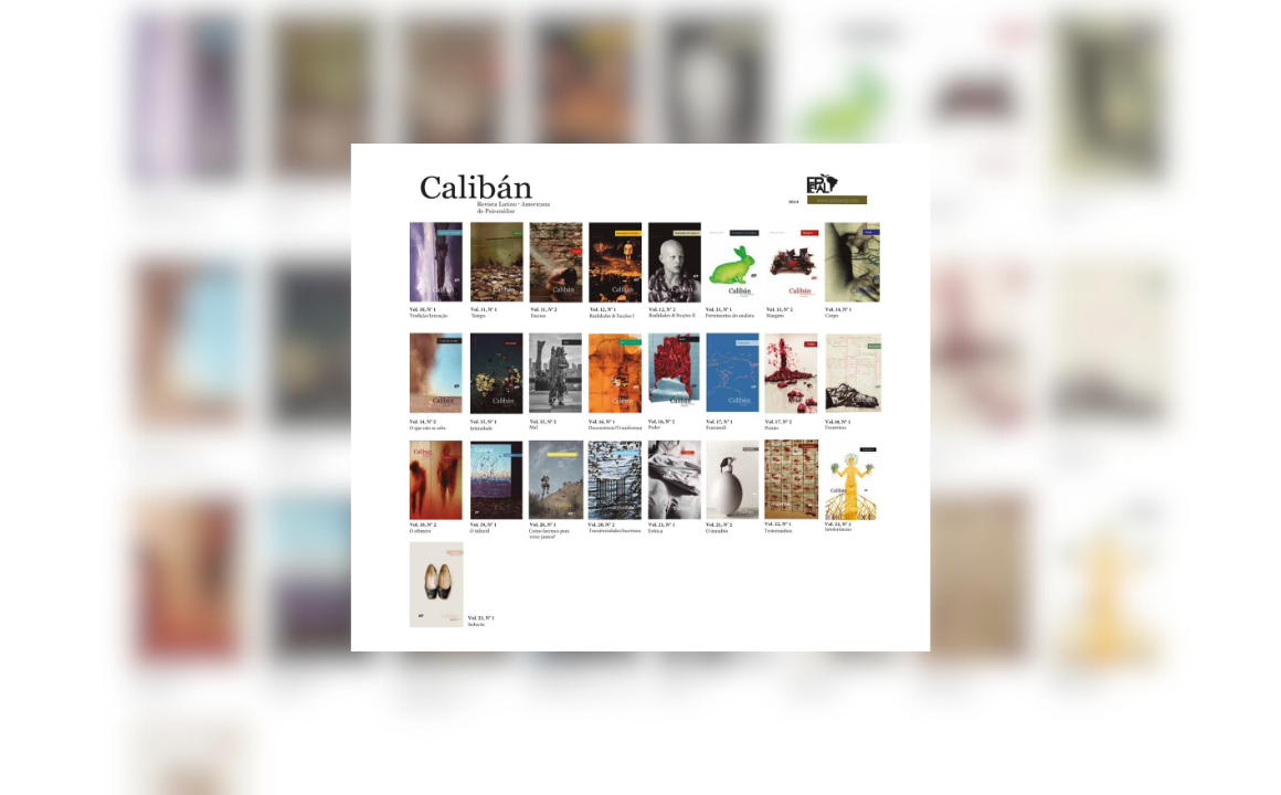 Revista Calibán é agraciada com o Prêmio Sigourney